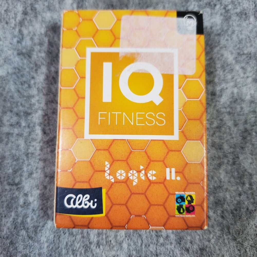 Albi IQ Fitness Logic II Card Game New, Unopened